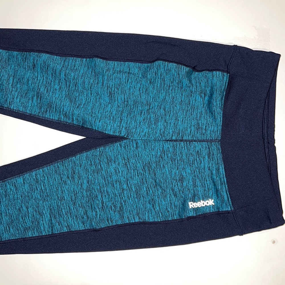 Reebok Two Tone Blue Leggings Size XS
